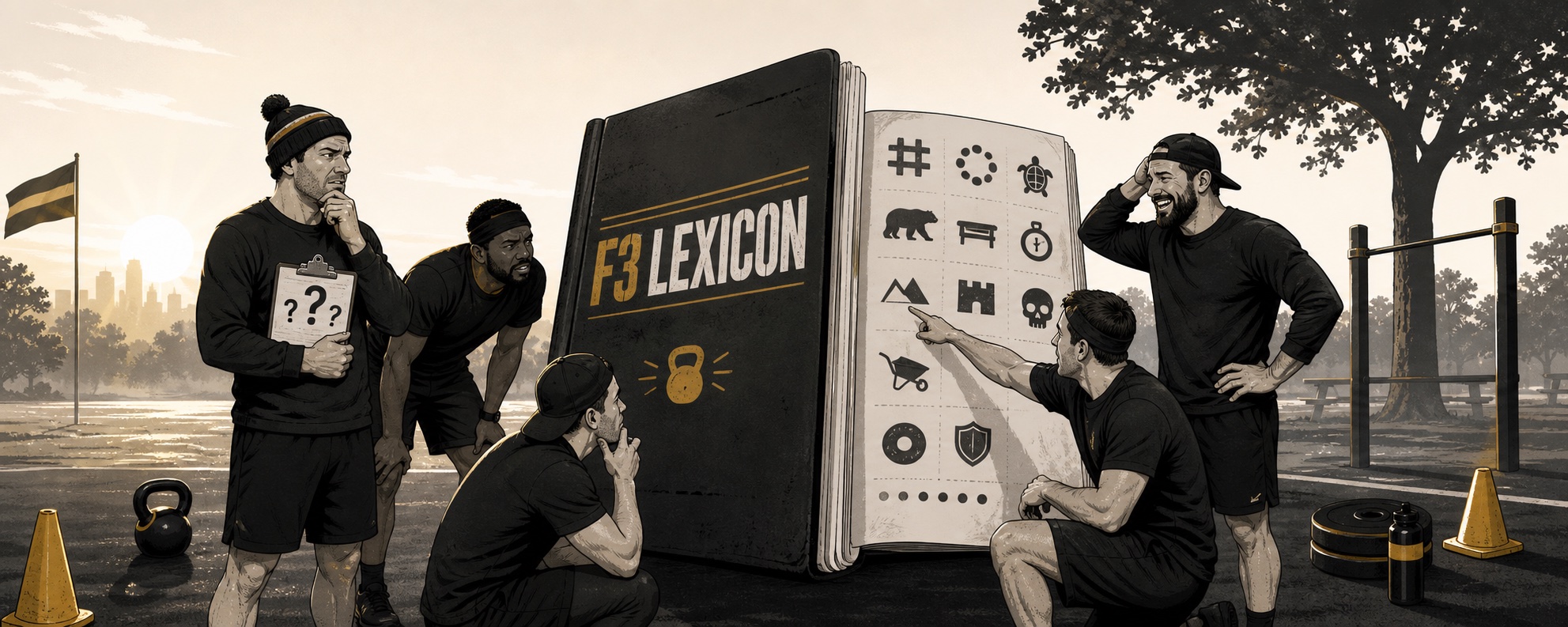 Funny F3 Lexicon coming soon illustration